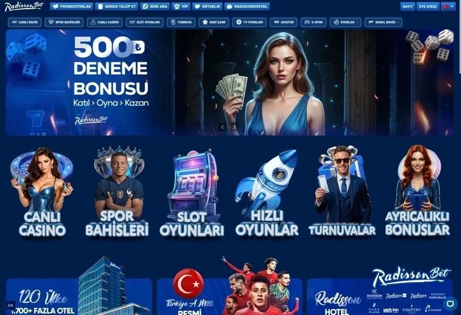 Radissonbet ekran görüntüsü